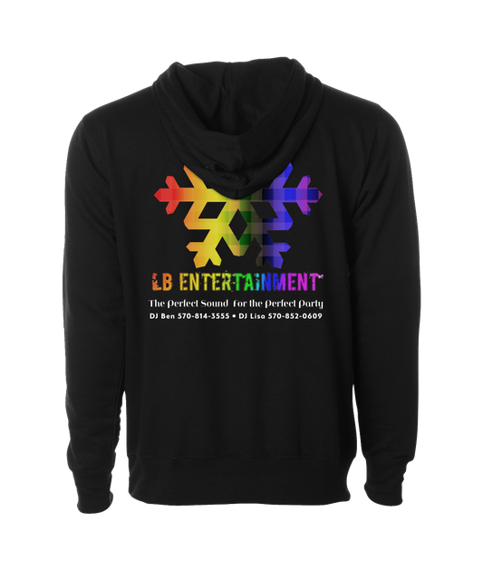 LB Entertainment - Snow Flake - Black Hoodie