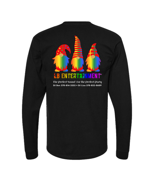 LB Entertainment - Gnomes - Black Long Sleeve T