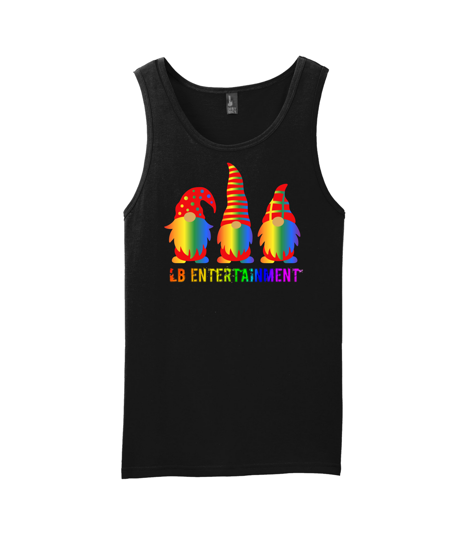 LB Entertainment - Gnomes - Black Tank Top