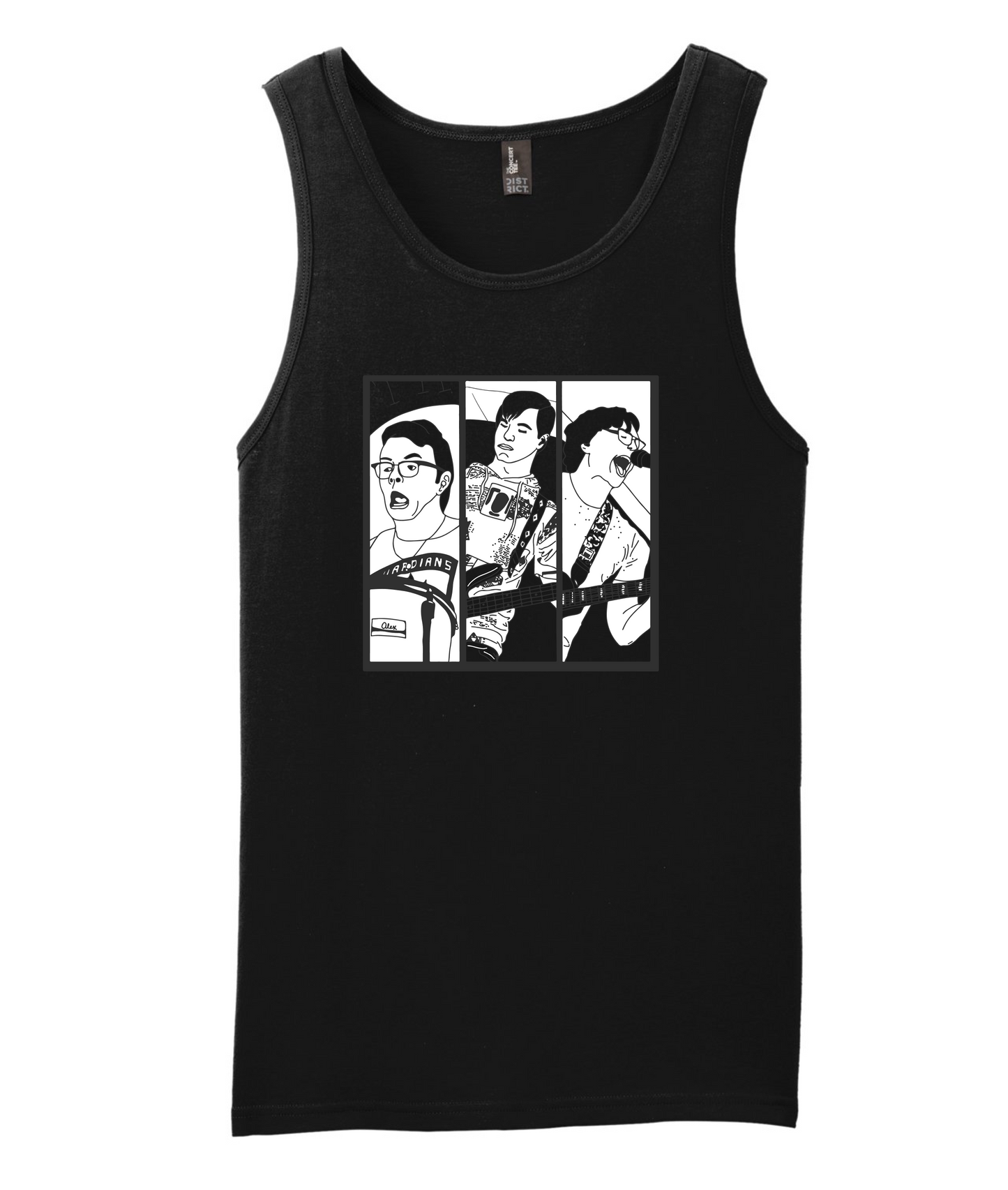 Faces Tank Top