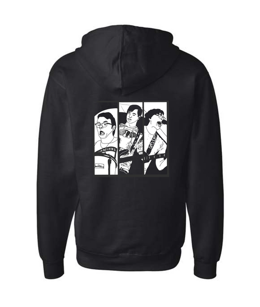 Faces Zip Hoodie