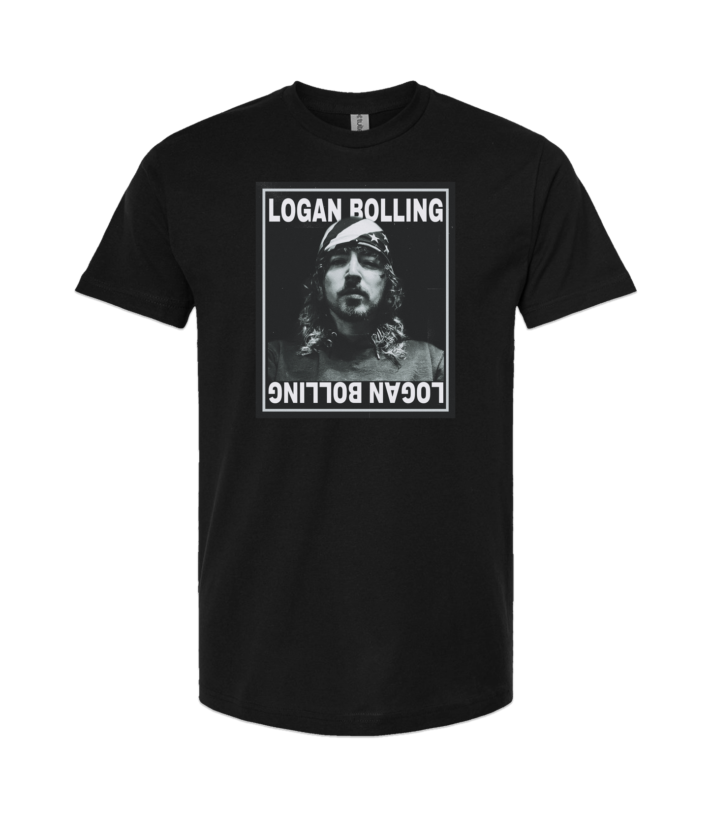 Logan Bolling - Portrait - Black T-Shirt