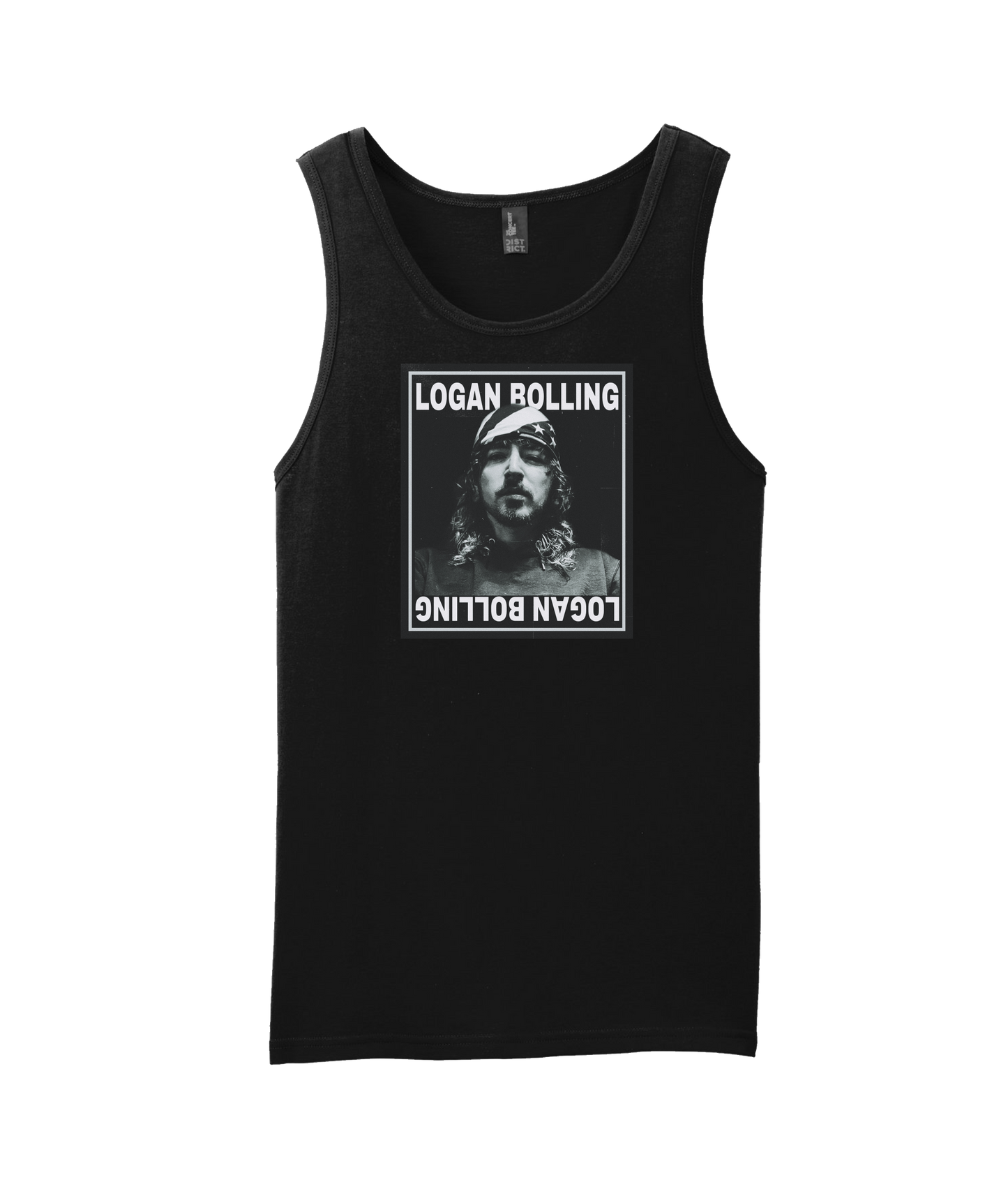 Logan Bolling - Portrait - Black Tank Top