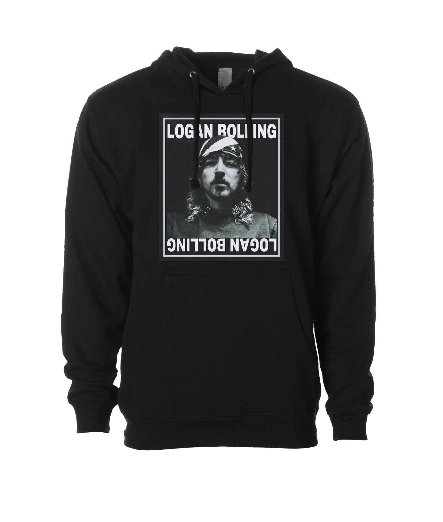 Logan Bolling - Portrait - Black Hoodie