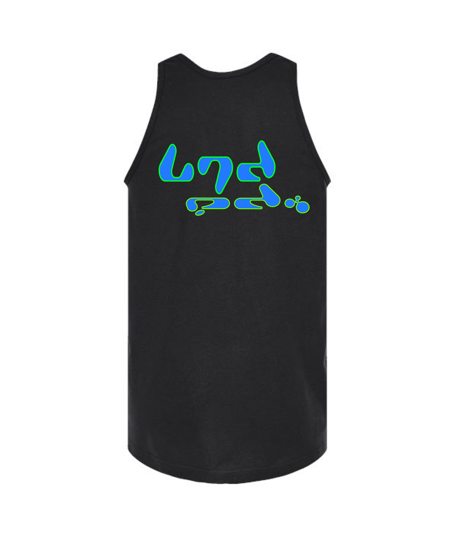 V-LECTOP - Anime Girl - Black Tank Top