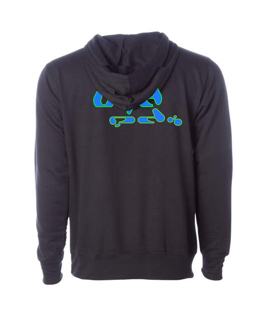 V-LECTOP - Anime Girl - Black Hoodie