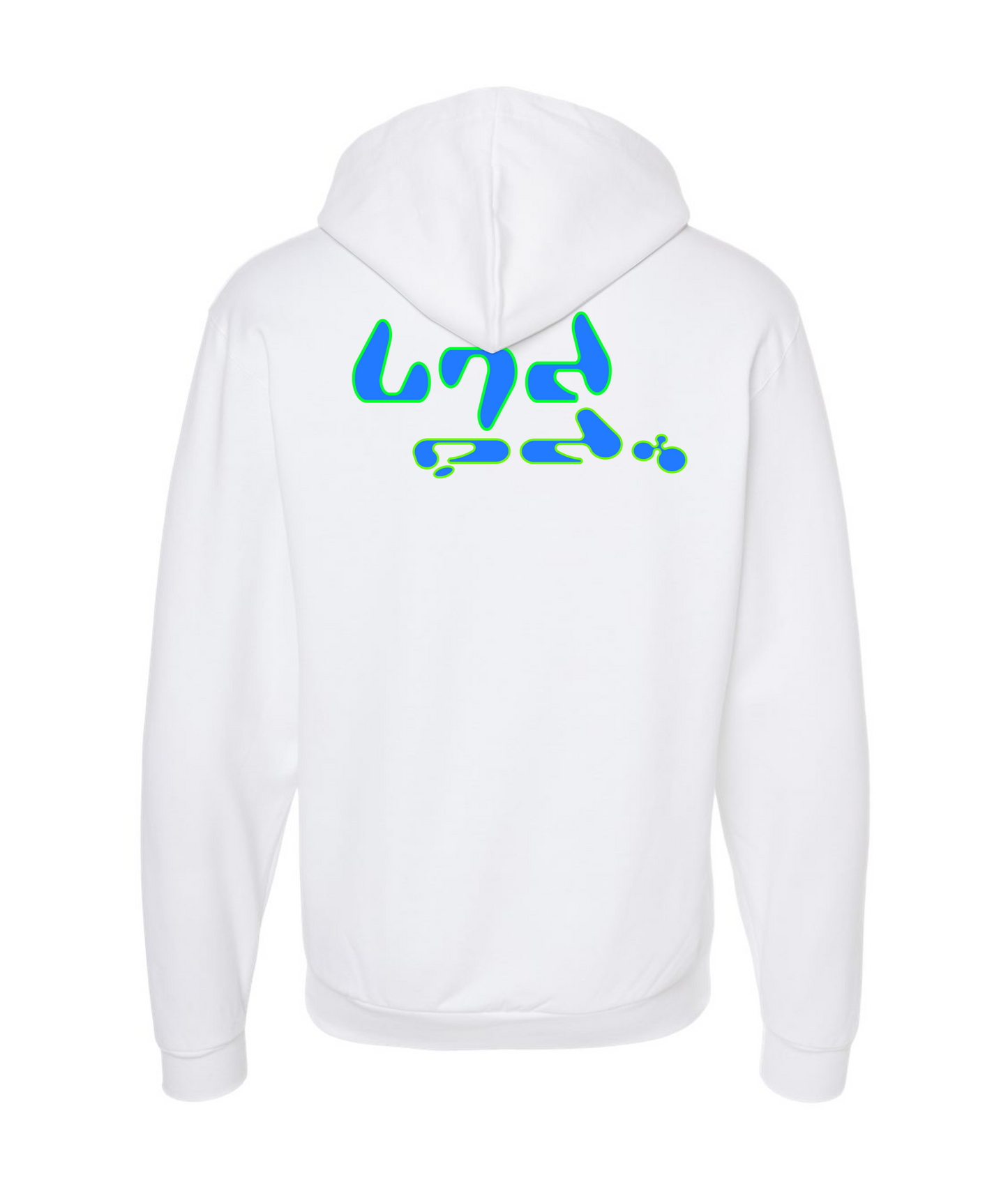 V-LECTOP - Anime Girl - White Zip Up Hoodie