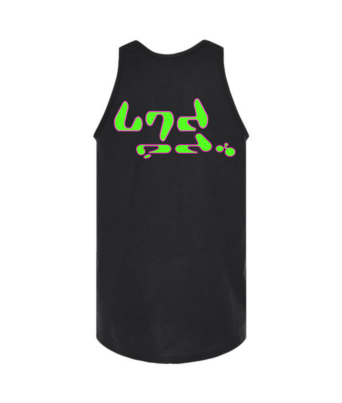 V-LECTOP - Anime Girl - Black Tank Top