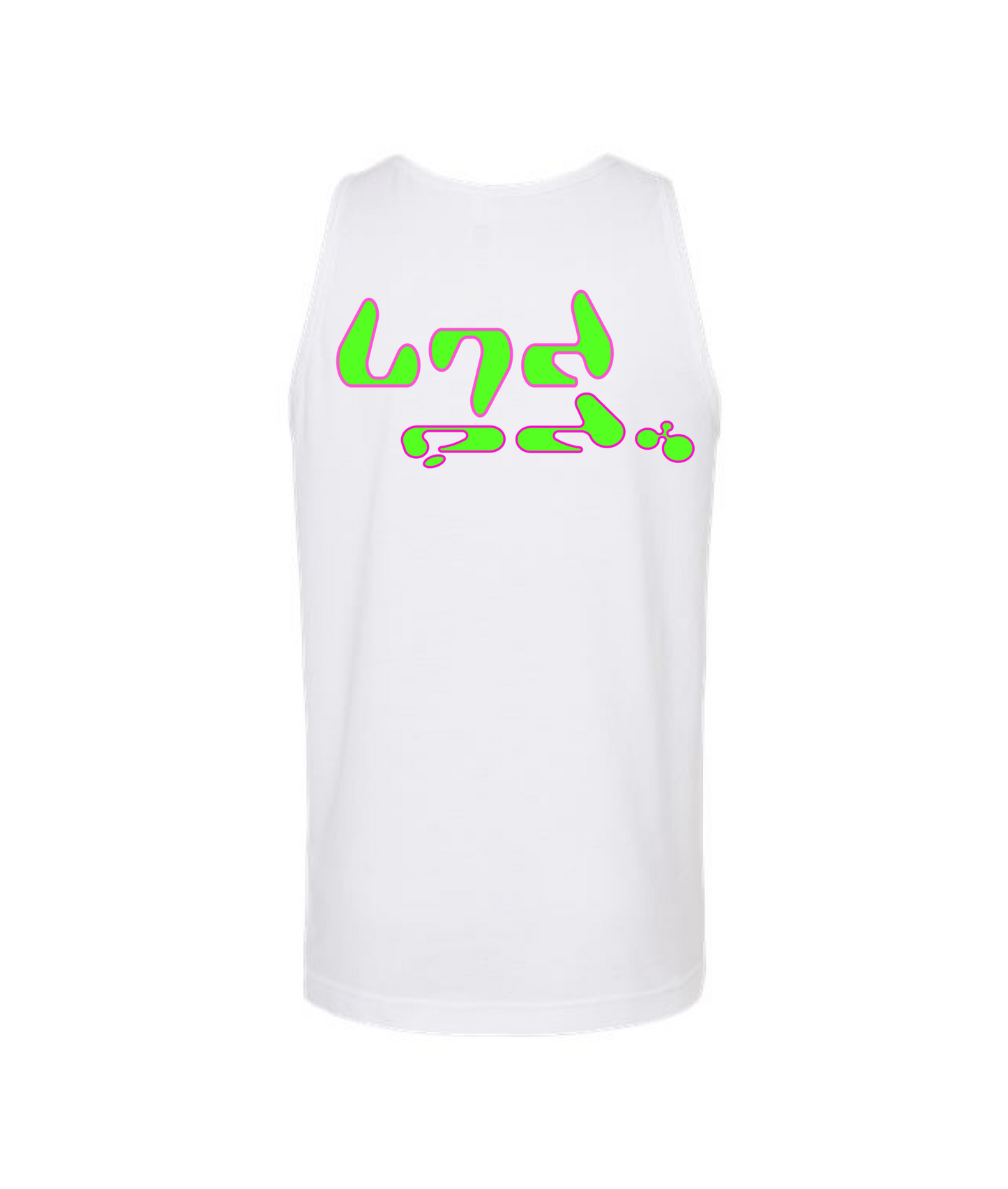 V-LECTOP - Anime Girl - White Tank Top