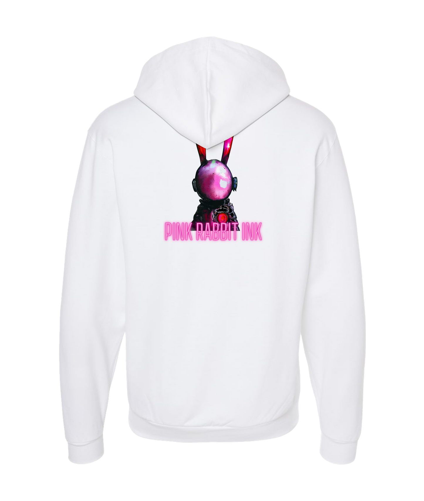 V-LEGPTOP - PRI - White Zip Up Hoodie
