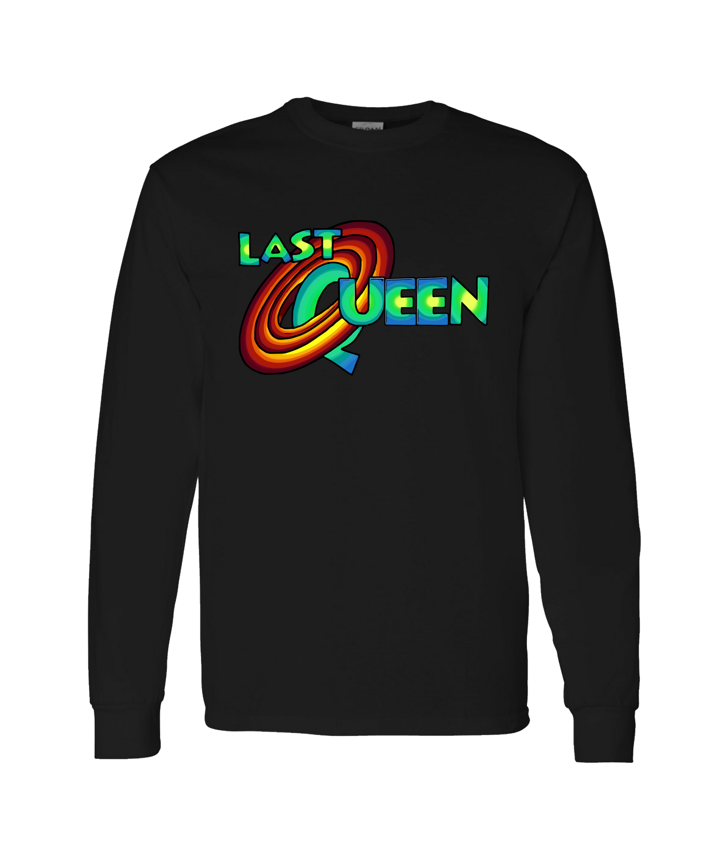 Last Foreign Queen - Space Queen - Black Long Sleeve T