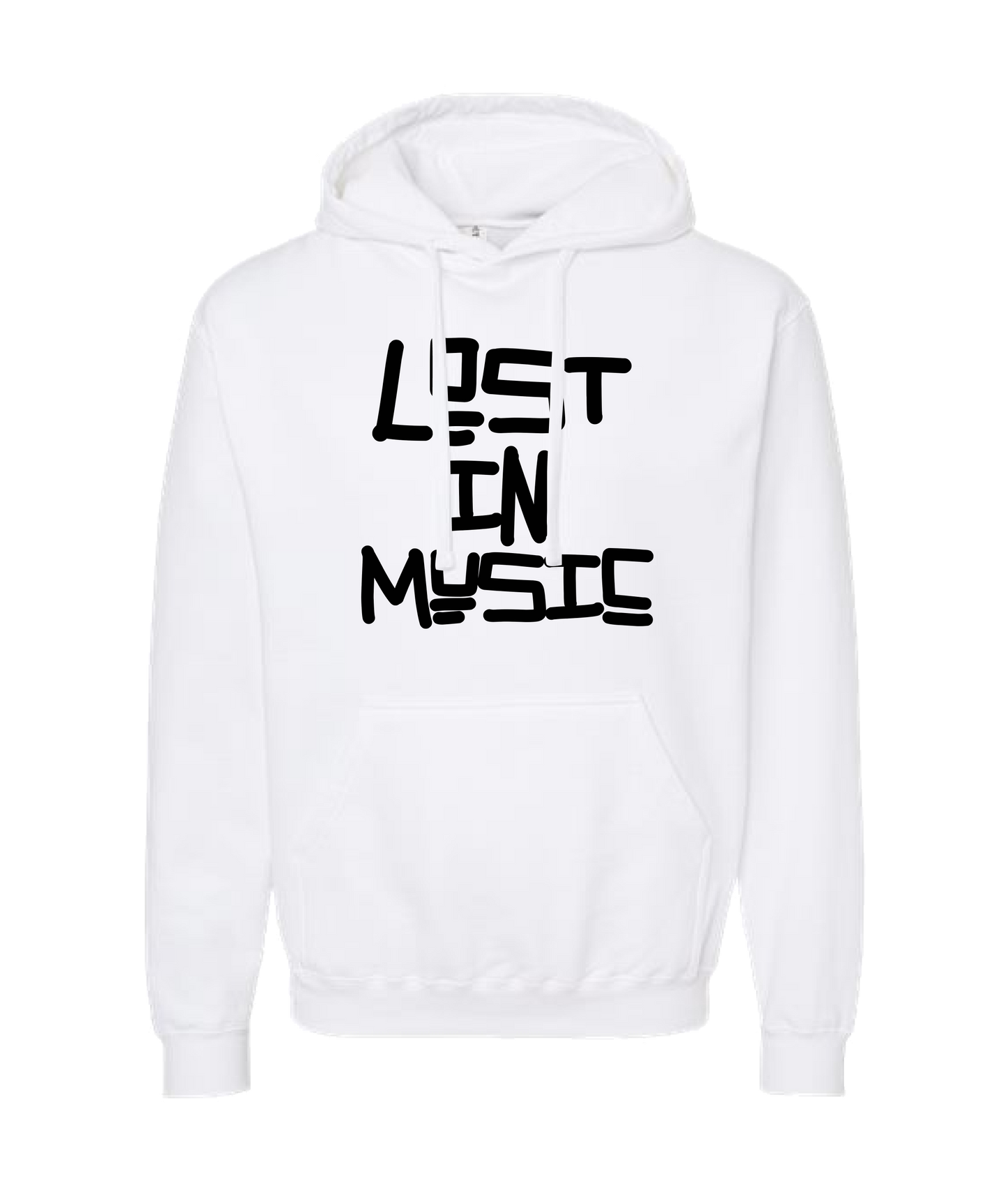 AD - Logo - White Hoodie