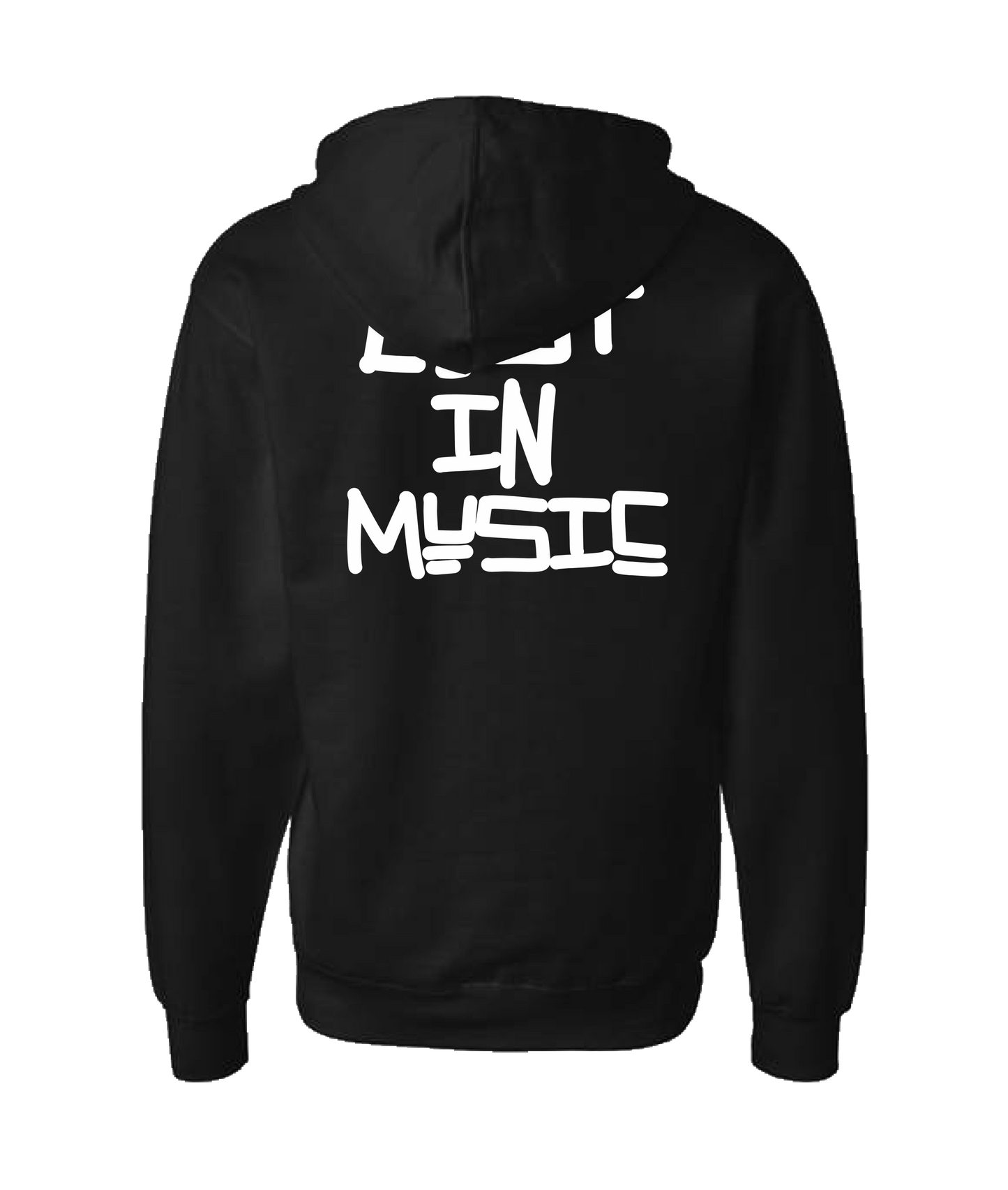 AD - Logo 1 - Black Zip Up Hoodie