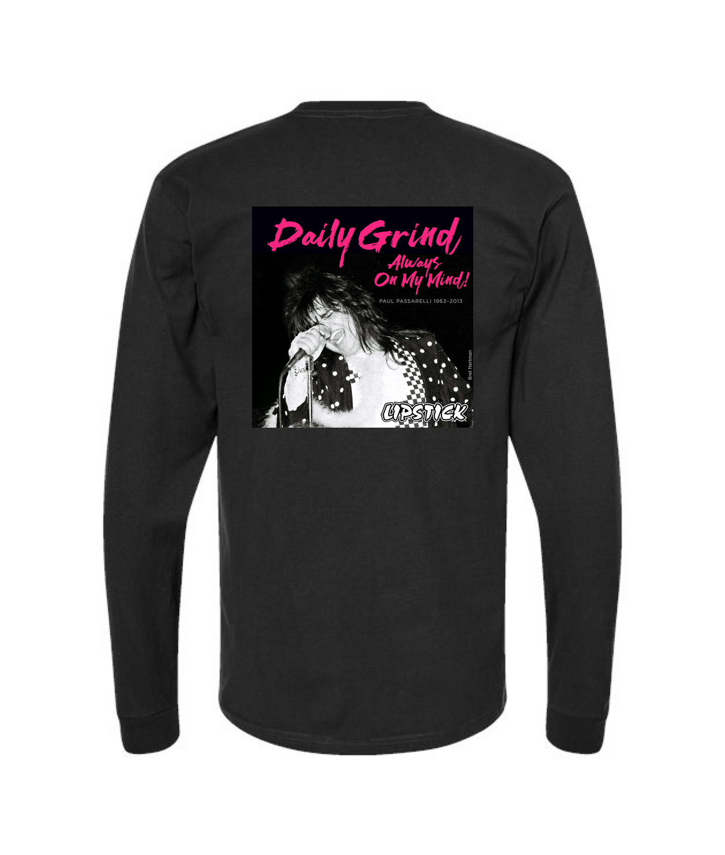 Lipstick - PAUL PASSARELLI - Black Long Sleeve T