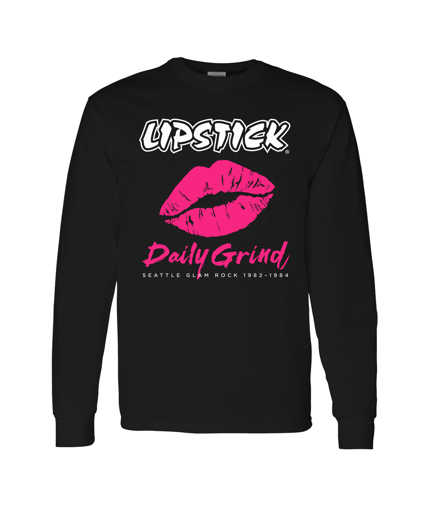 V-LIPSTOP - DAILY GRIND - Black Long Sleeve T