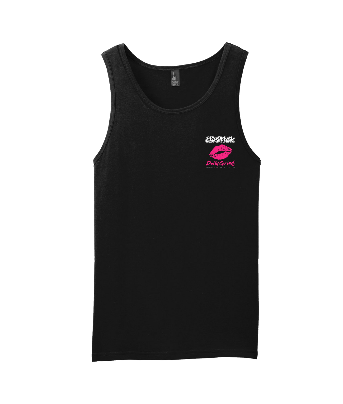 V-LIPSTOP - DAILY GRIND - Black Tank Top