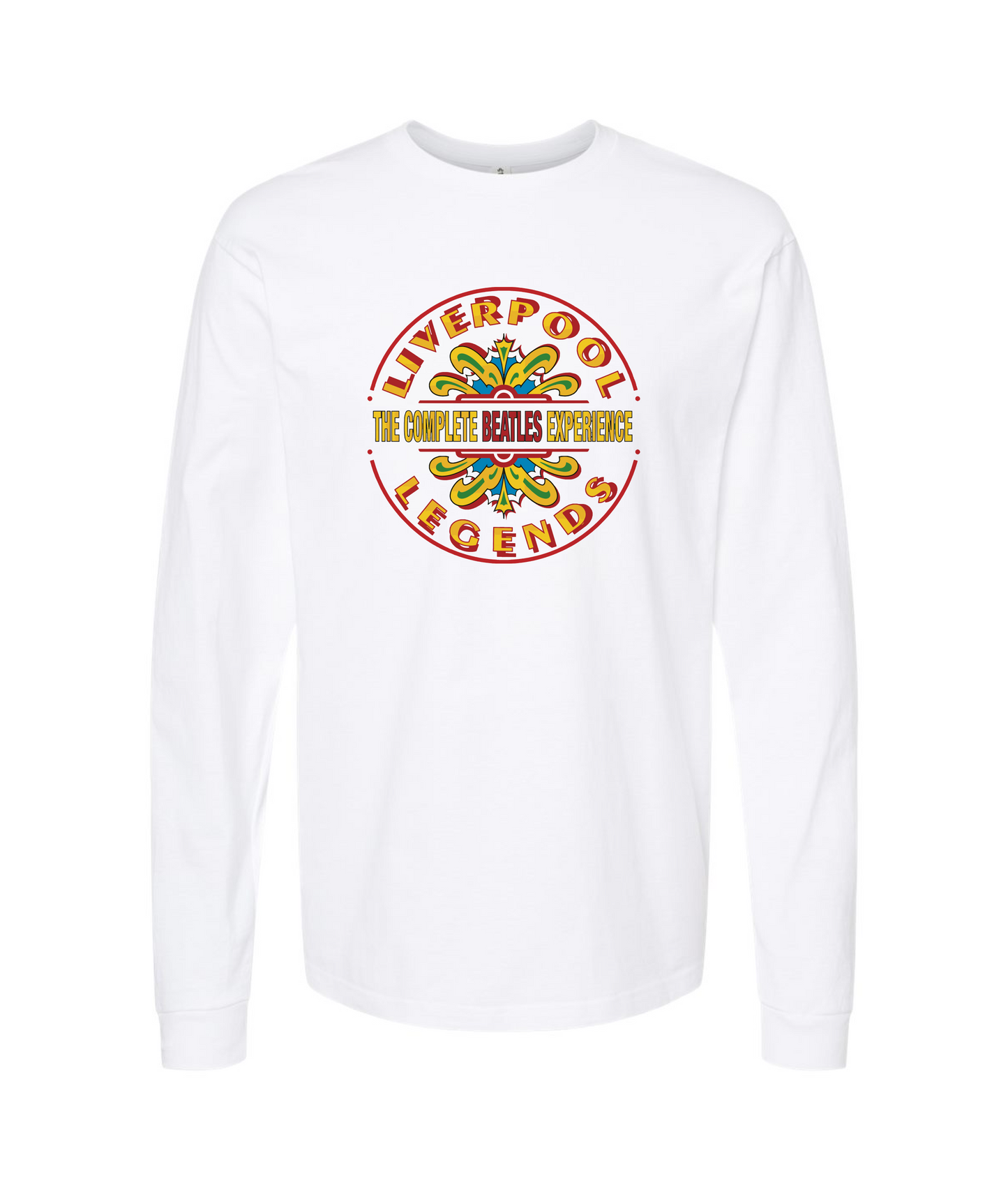 Liverpool Legends Online Merch - The CBE - White Long Sleeve T