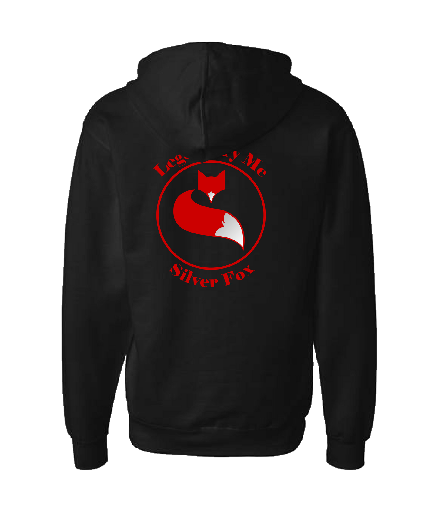 Legendary Mc Silver Fox Store - Legendary - Black Zip Up Hoodie
