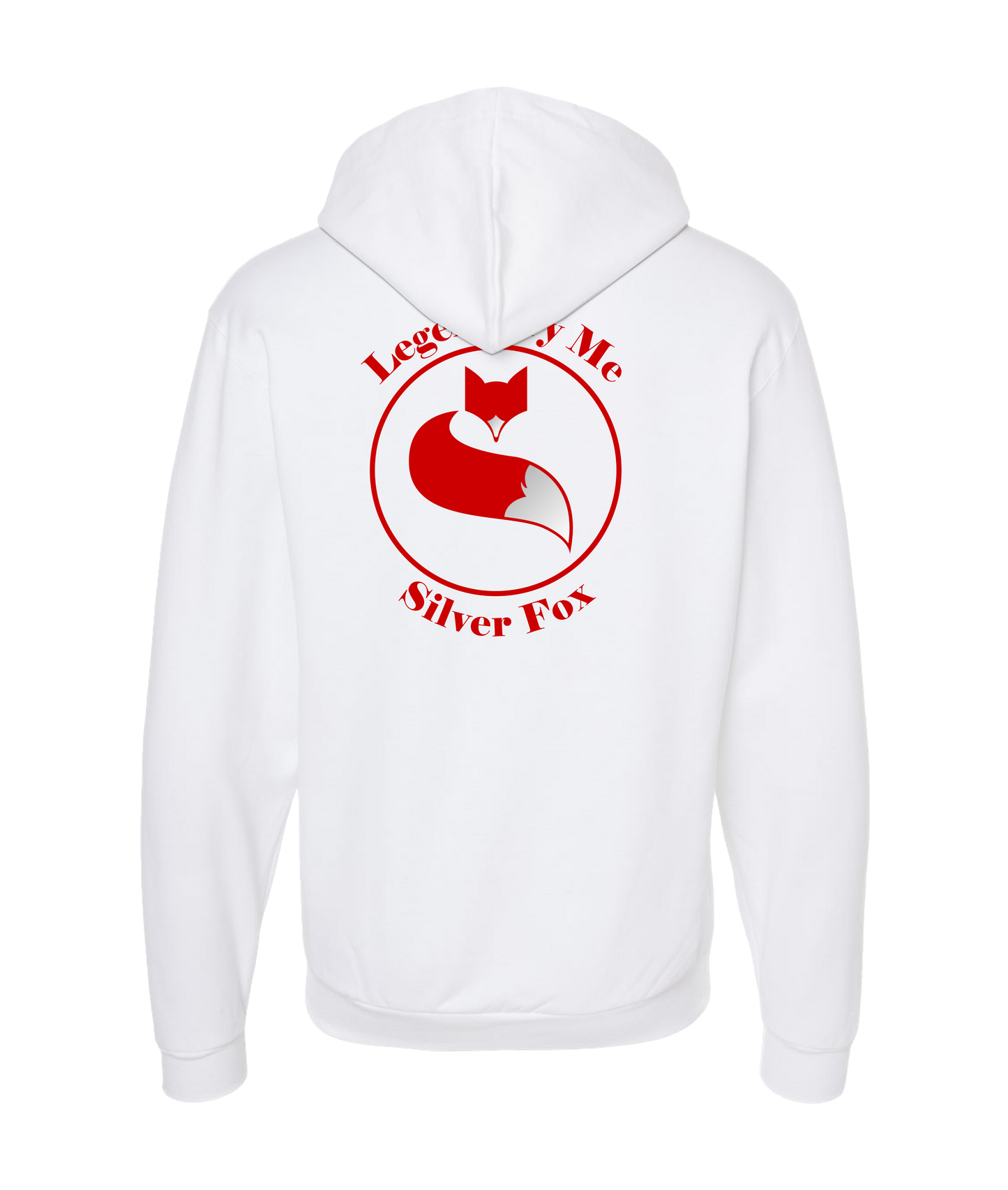 Legendary Mc Silver Fox Store - Legendary - White Zip Up Hoodie