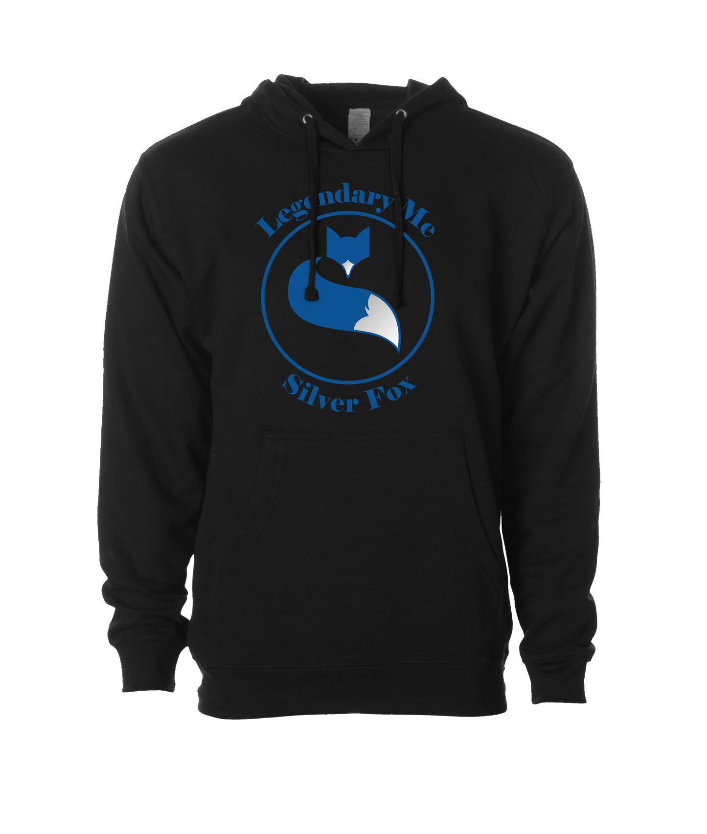 V-LMSTOP - Mc Silver Fox - Black Hoodie