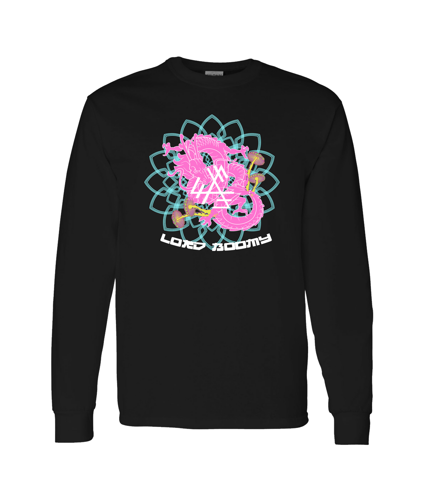L0rd B00my - Ego Death - Black Long Sleeve T