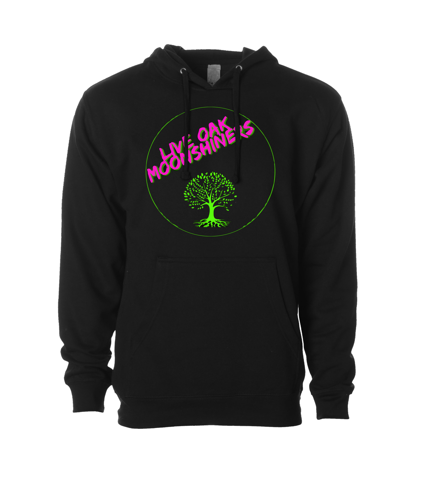 Live Oak Moonshiners - Tree - Black Hoodie