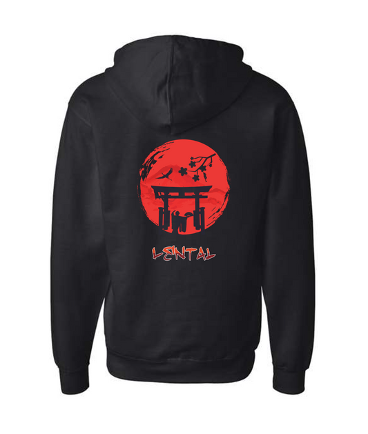 Cherry Blossom Zip Up Hoodie