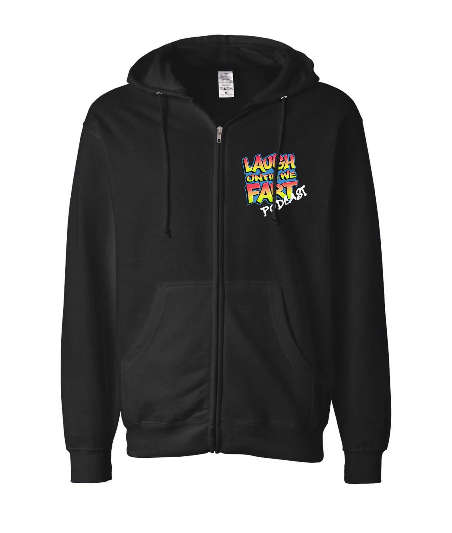 Logo (Black) Zip Up Hoodie