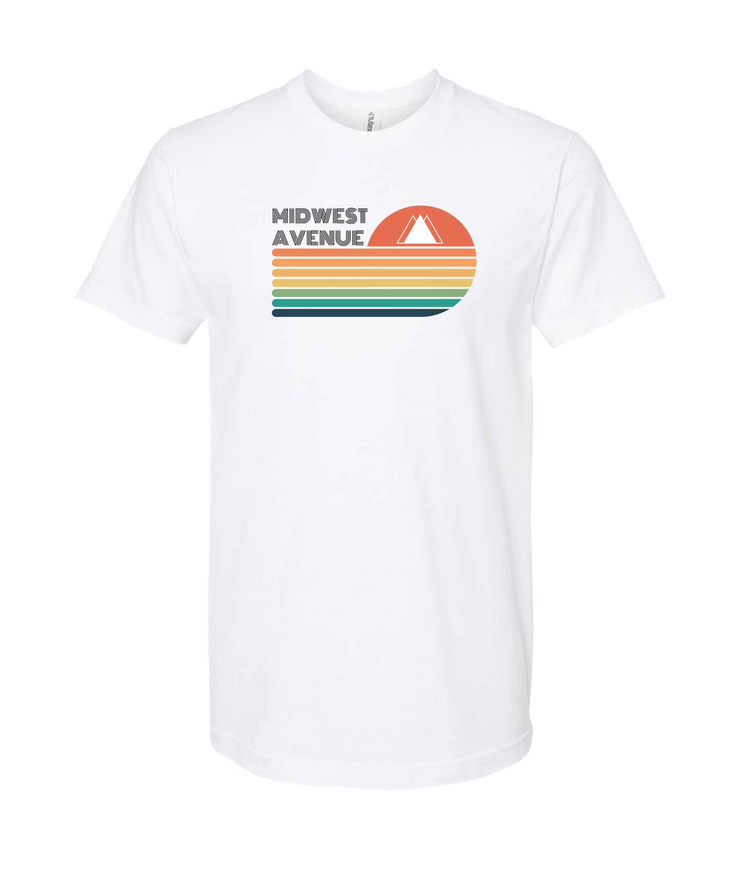 Midwest Avenue - Logo - White T-Shirt