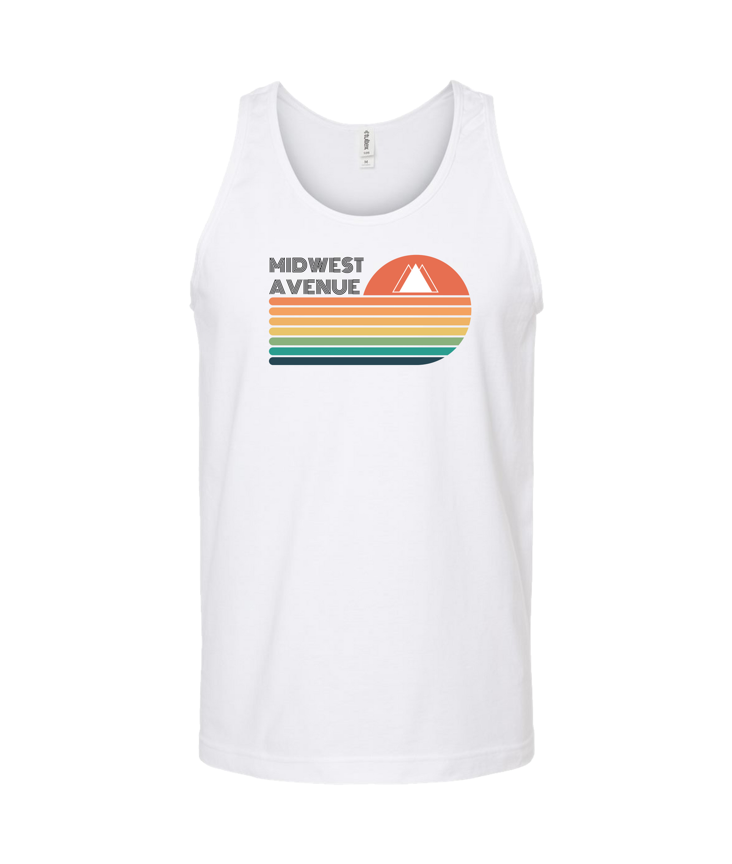 Midwest Avenue - Logo - White Tank Top