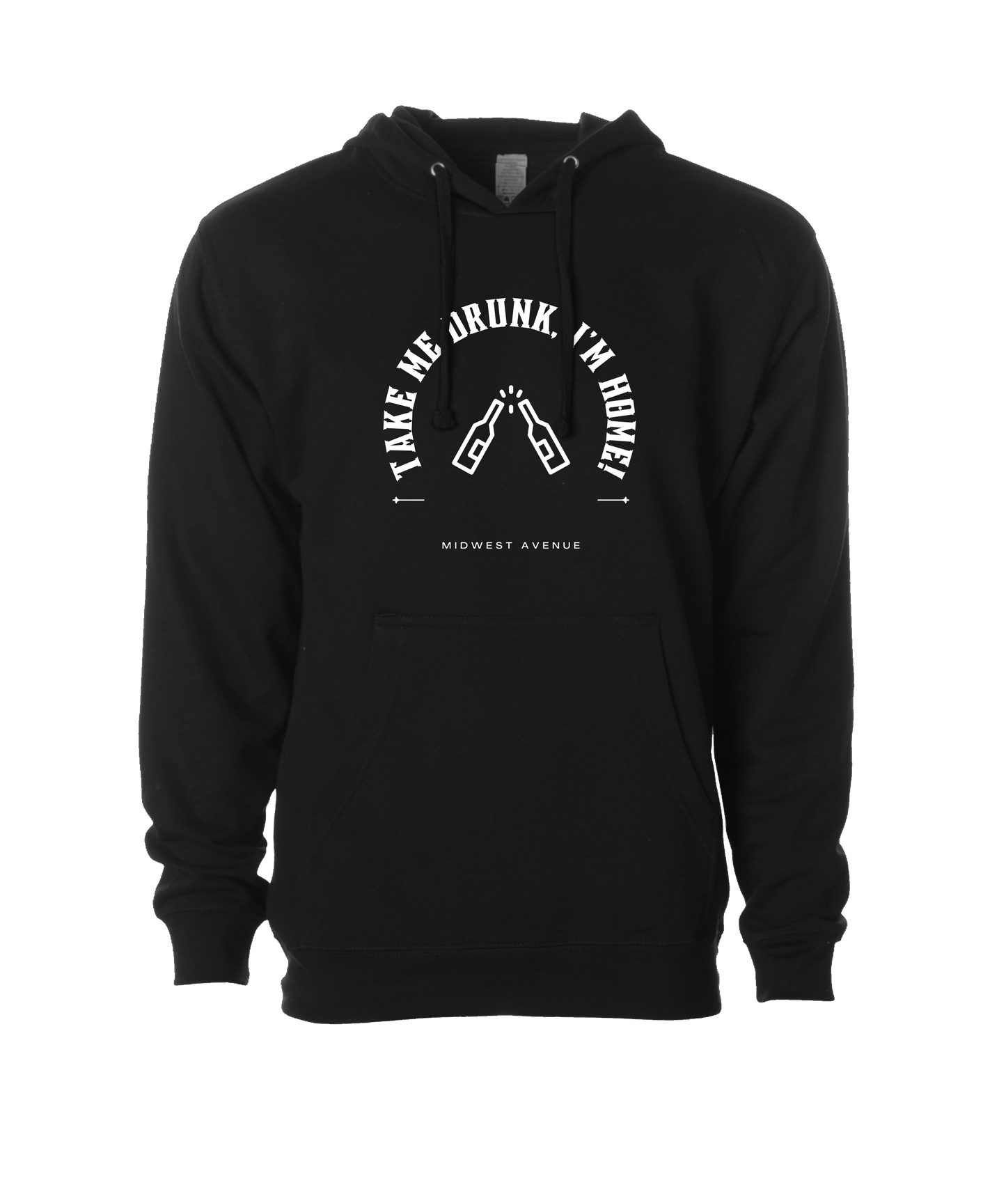 Midwest Avenue - Drunk - Black Hoodie
