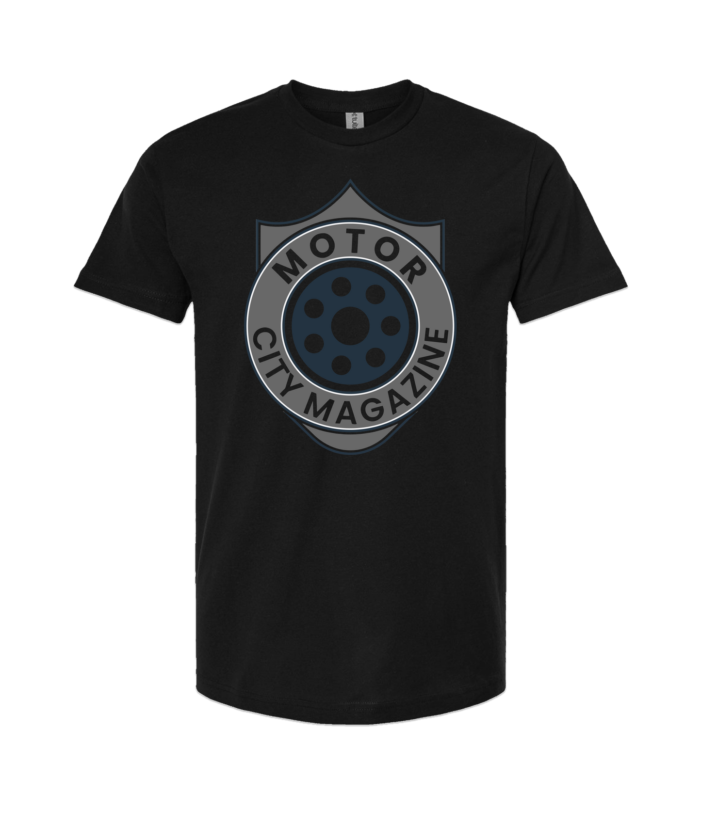 Motor City Mag Merch - LOGO 1 - Black T-Shirt