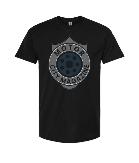 Motor City Mag Merch - LOGO 1 - Black T-Shirt