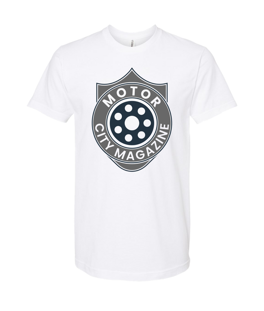 Motor City Mag Merch - LOGO 1 - White T Shirt