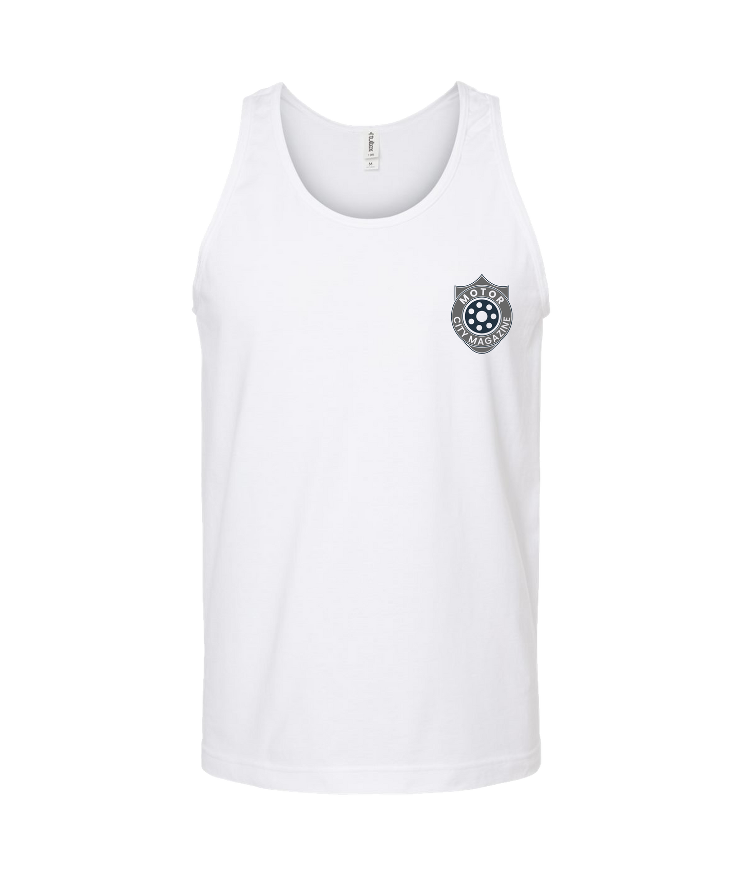 Motor City Mag Merch - LOGO 1 - White Tank Top