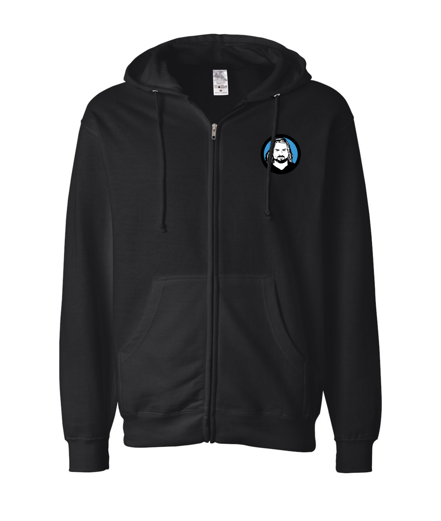 Matthew Darren Logo Zip Hoodie