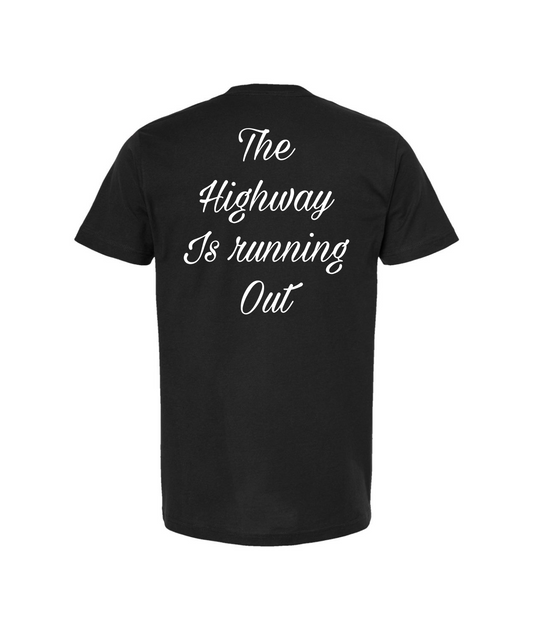 Matt Gardner Music  - The Highway Is Running Out - Black T-Shirt
