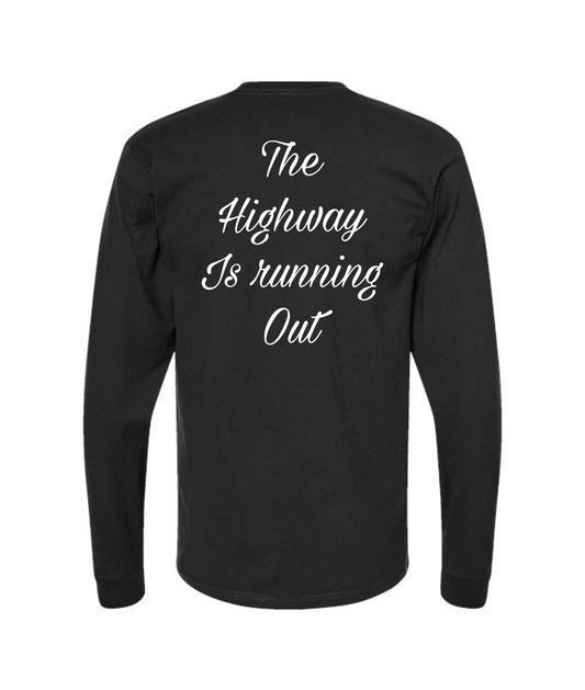 Matt Gardner Music - The Highway Is Running Out - Black Long Sleeve T