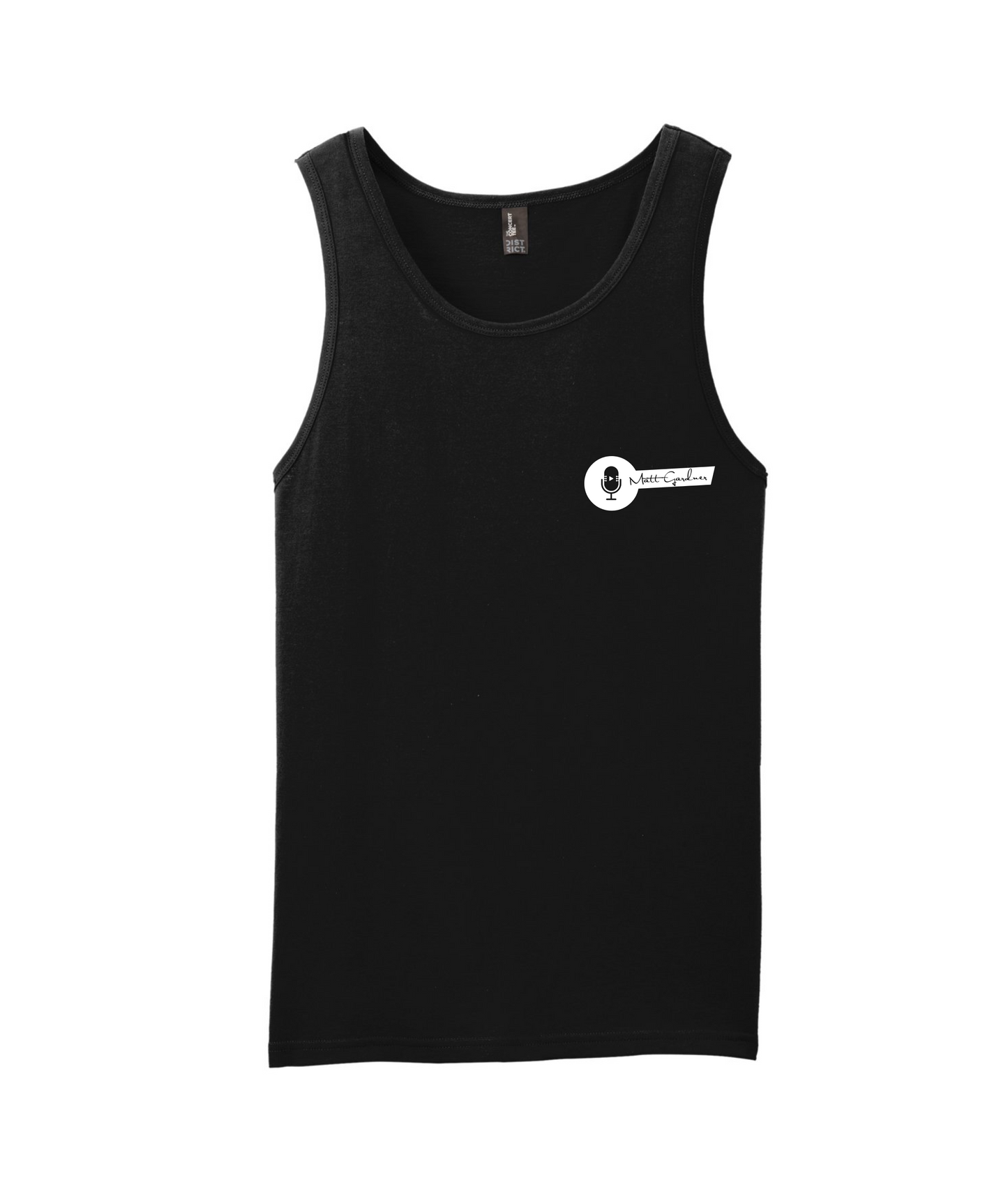 Matt Gardner Music - The Highway Is Running Out - Black Tank Top