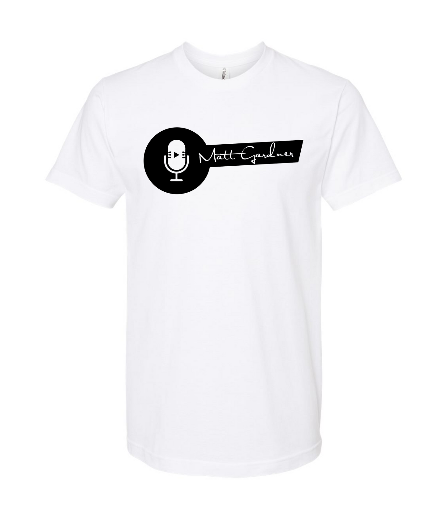 Matt Gardner Music - The Highway Is Running Out - White T Shirt