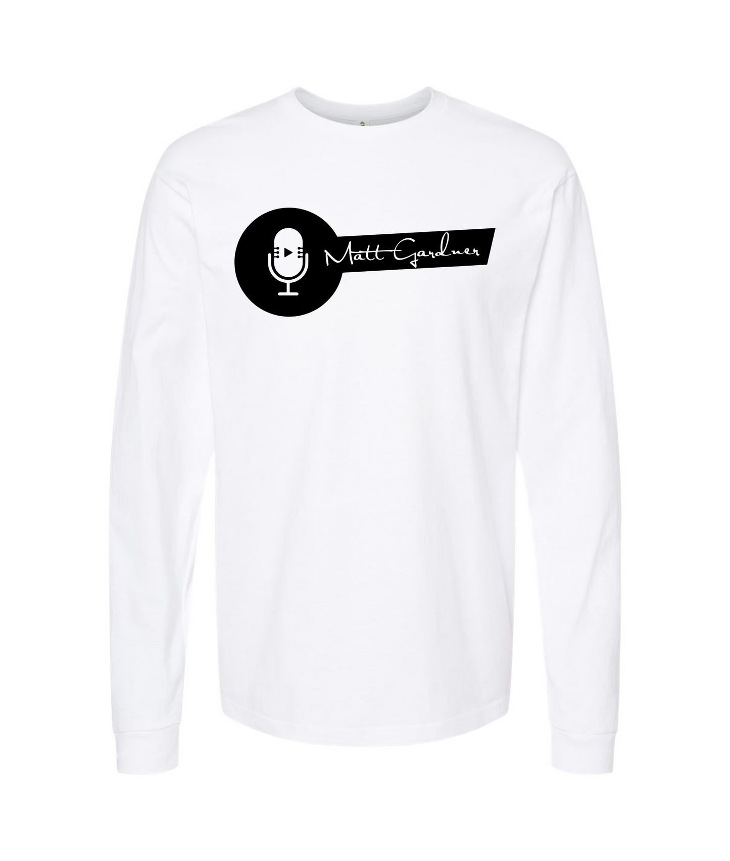 Matt Gardner Music - The Highway Is Running Out - White Long Sleeve T
