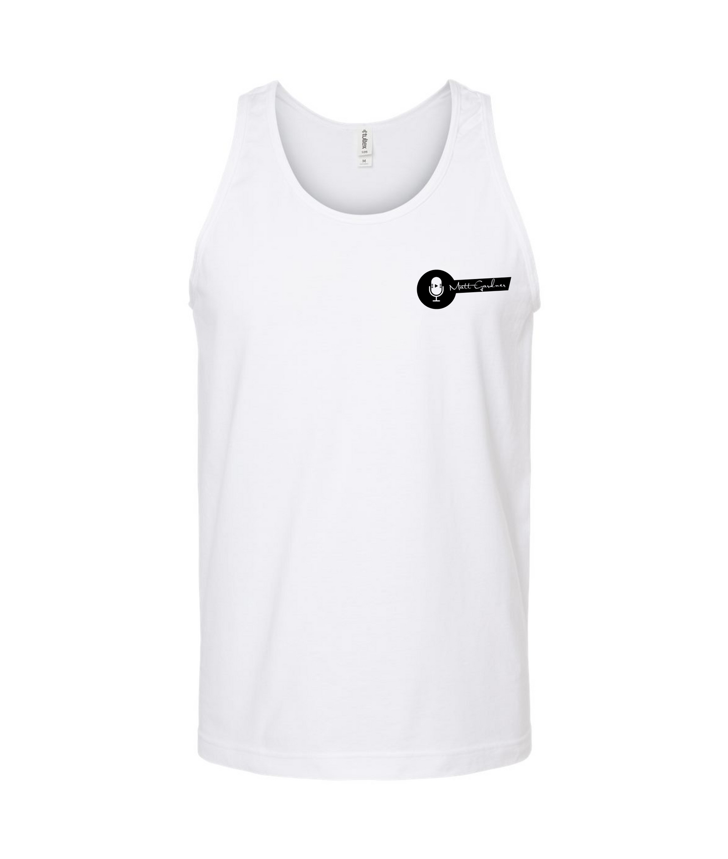 Matt Gardner Music - The Highway Is Running Out - White Tank Top