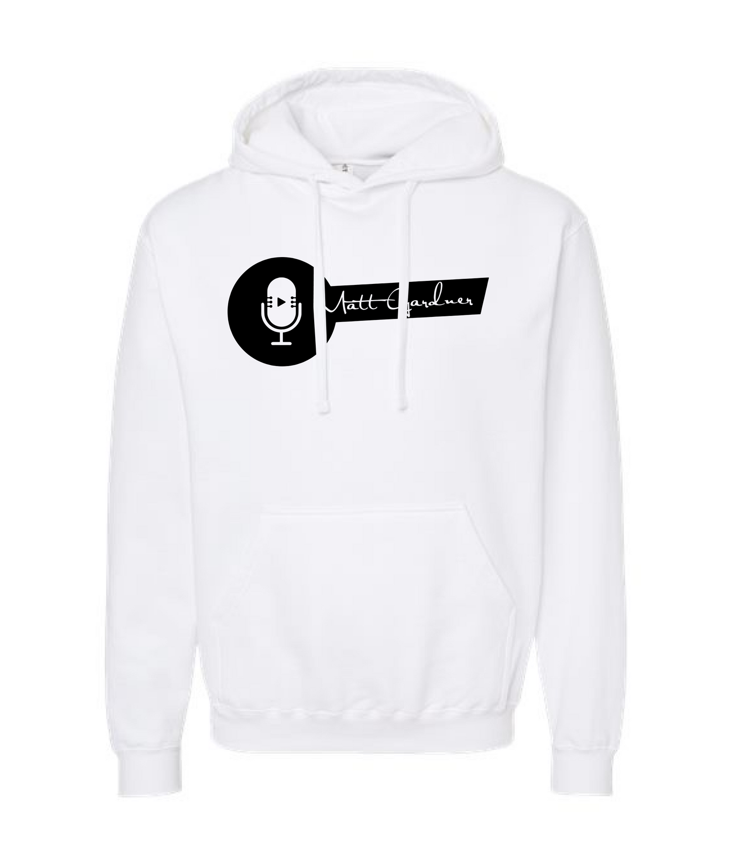 Matt Gardner Music - The Highway Is Running Out - White Hoodie
