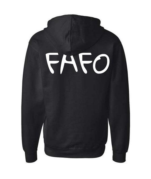 Matt Gardner Music  - FAFO - Black Zip Up Hoodie