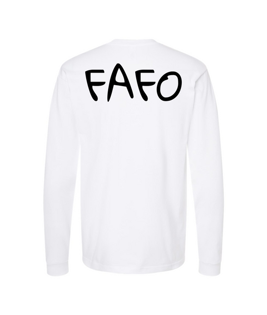 Matt Gardner Music  - FAFO - White Long Sleeve T