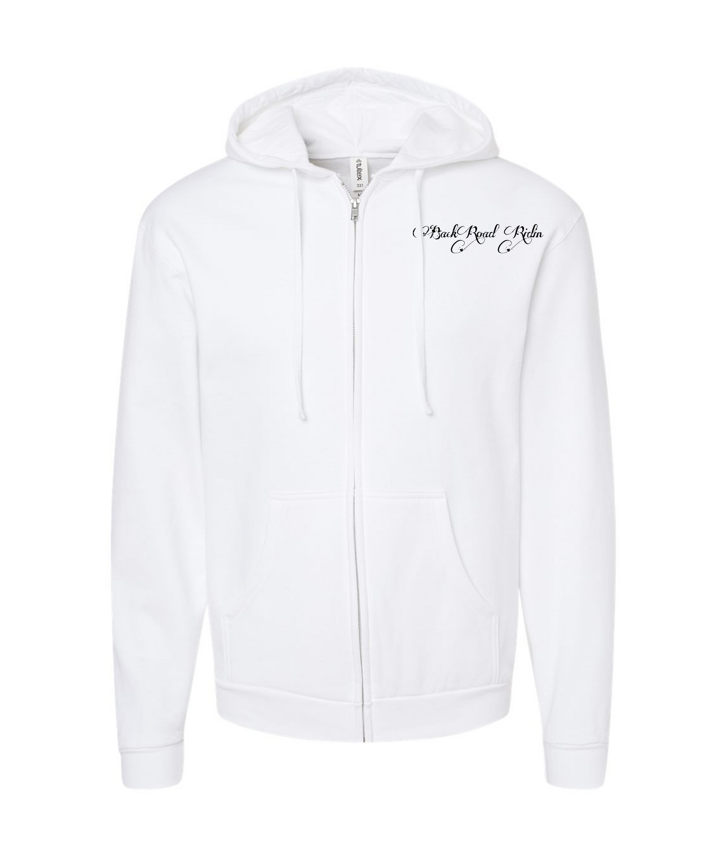 Matt Gardner Music - FAFO - White Zip Up Hoodie