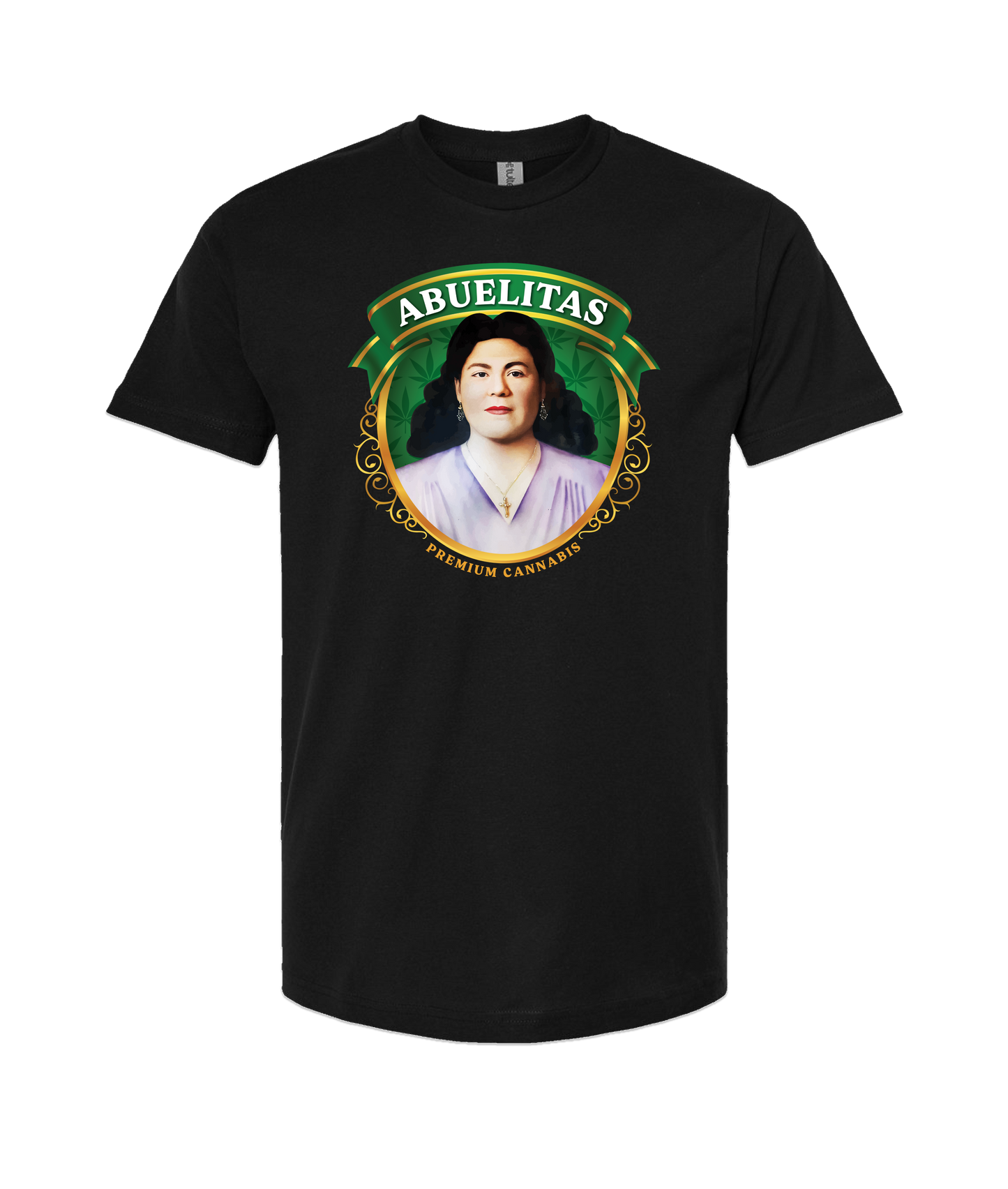 Michael Gabriel - ABUELITAS - Black T-Shirt