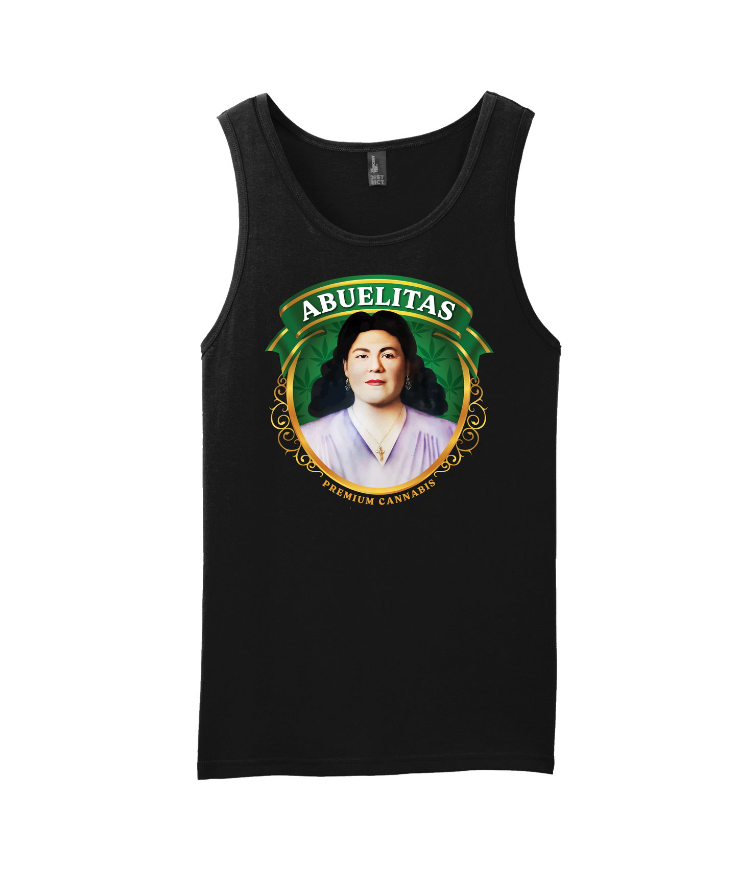 Michael Gabriel - ABUELITAS - Black Tank Top