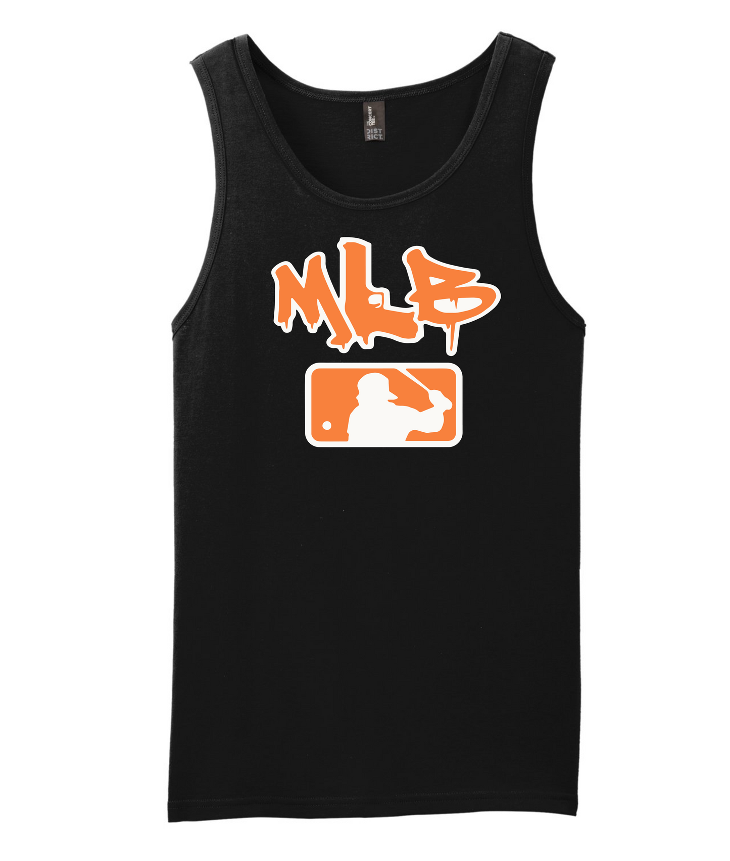 More Like Brothers Apparel - MLB Orange - Black Tank Top