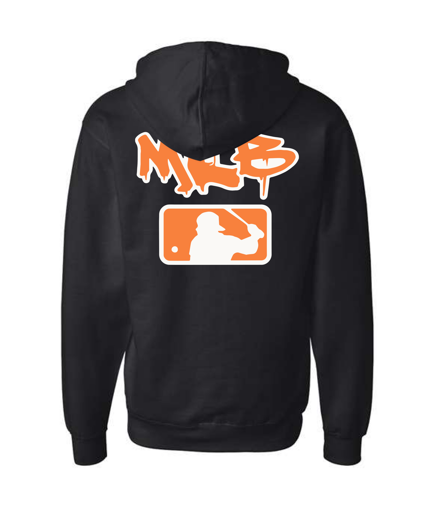 More Like Brothers Apparel - MLB Orange - Black Zip Hoodie